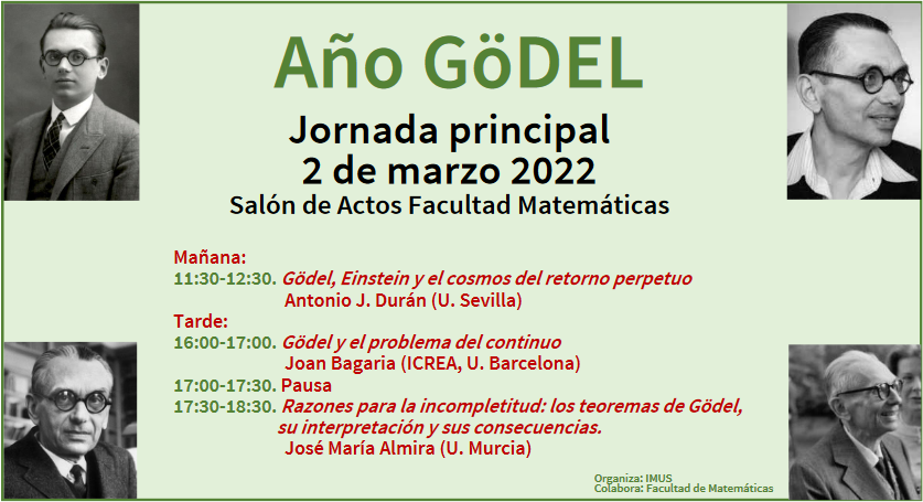 Cartel de las jornadas