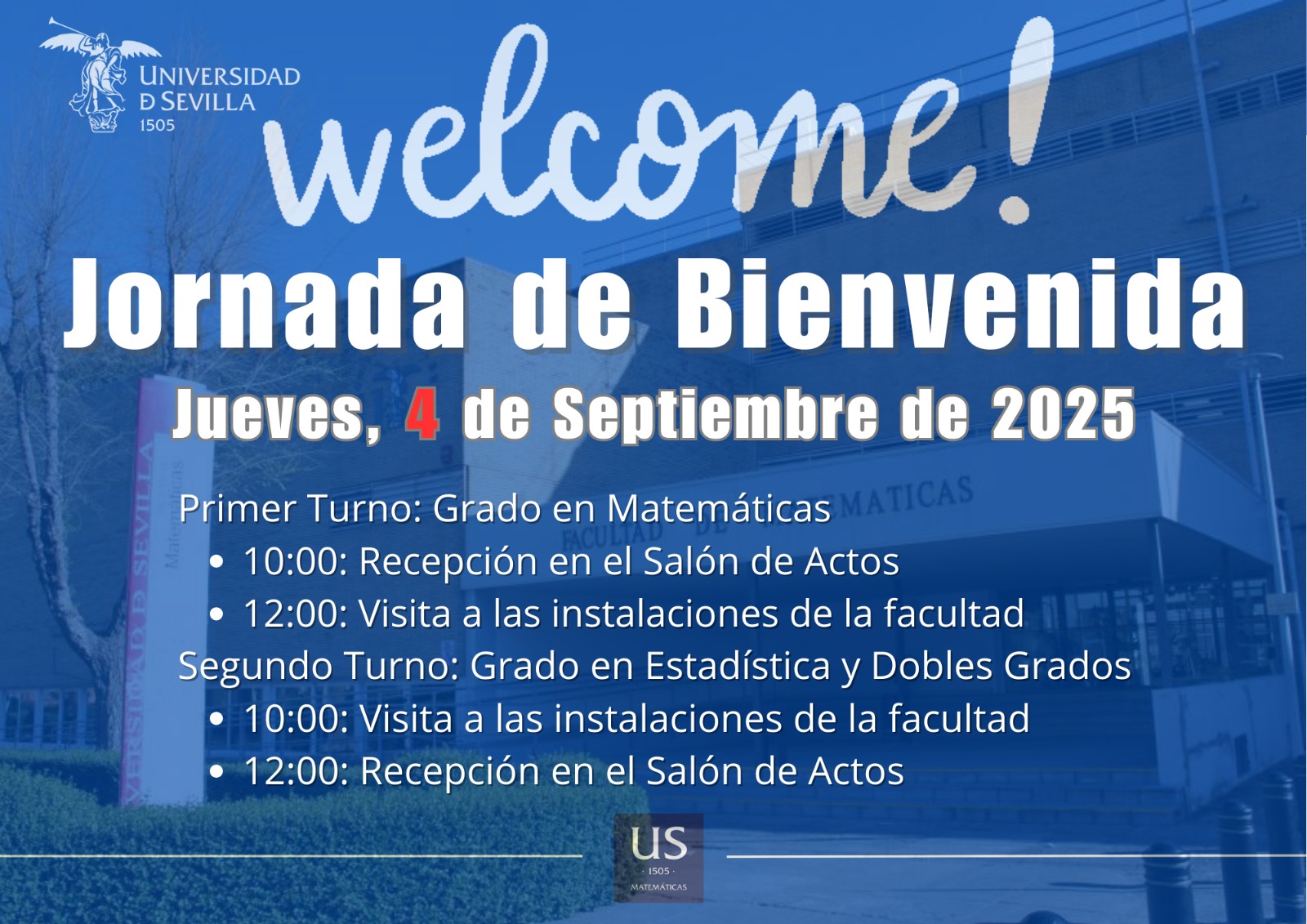 Jornada de bienvenida para estudiantes de nuevo ingreso 2025-26