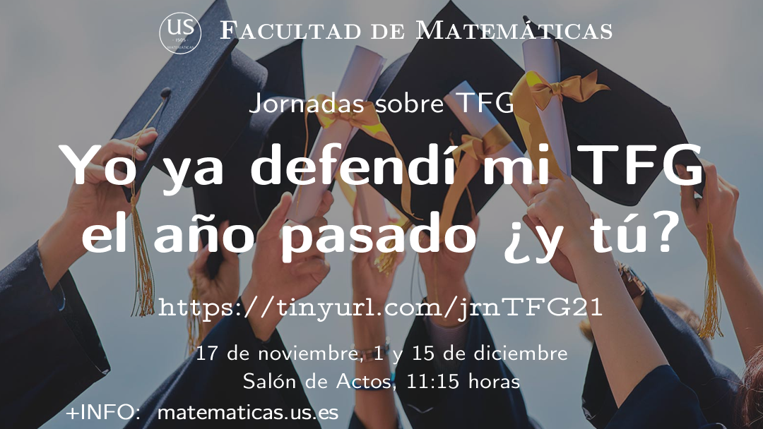 Cartel jornadas TFG 2021