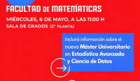 Jornada de difusión de los estudios de máster de la Facultad de Matemáticas